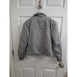 Lululemon Forever Warm Reversible Quilted Bomber Jacket Womens Grey Zip - Size 2